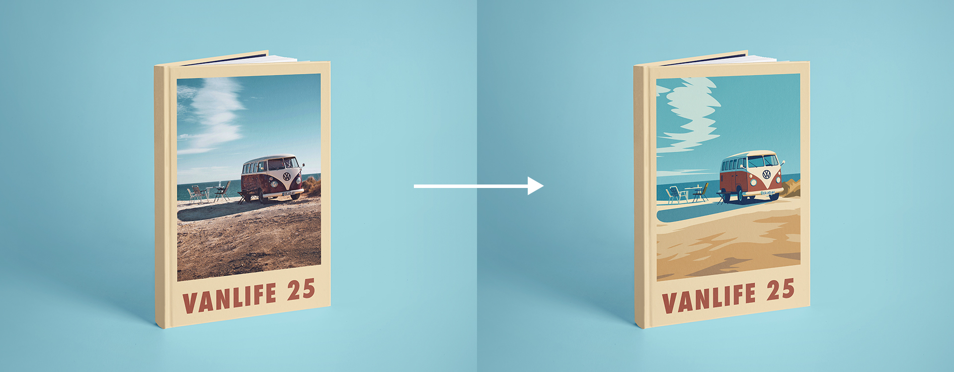 Fotobuchcover mit KI-Kick!