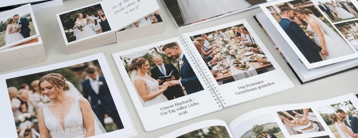 Dein Hochzeitsalbum für die Ewigkeit: Fotobuch einfach erstellen
